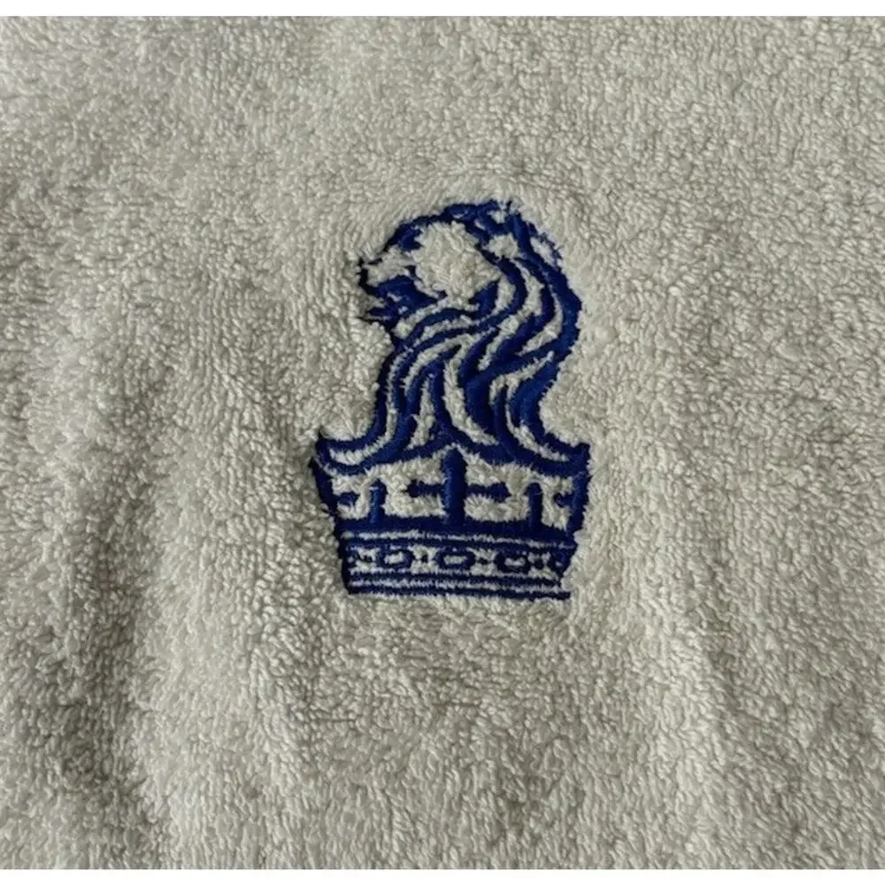 Vintage RITZ-CARLTON Bath Towel,sweat Shirt,blue Pouch
